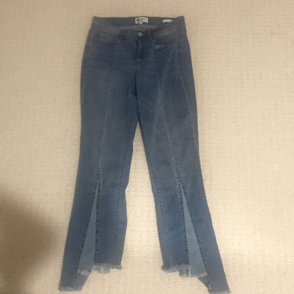 William Rast crop flare jeans.
